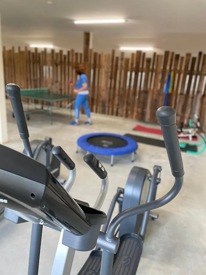 Chalet-Ferienwohnung Aehrenglueck, 70 Qm, Wellness/Fitness/Sauna - Bergroedelhof Feilitzsch